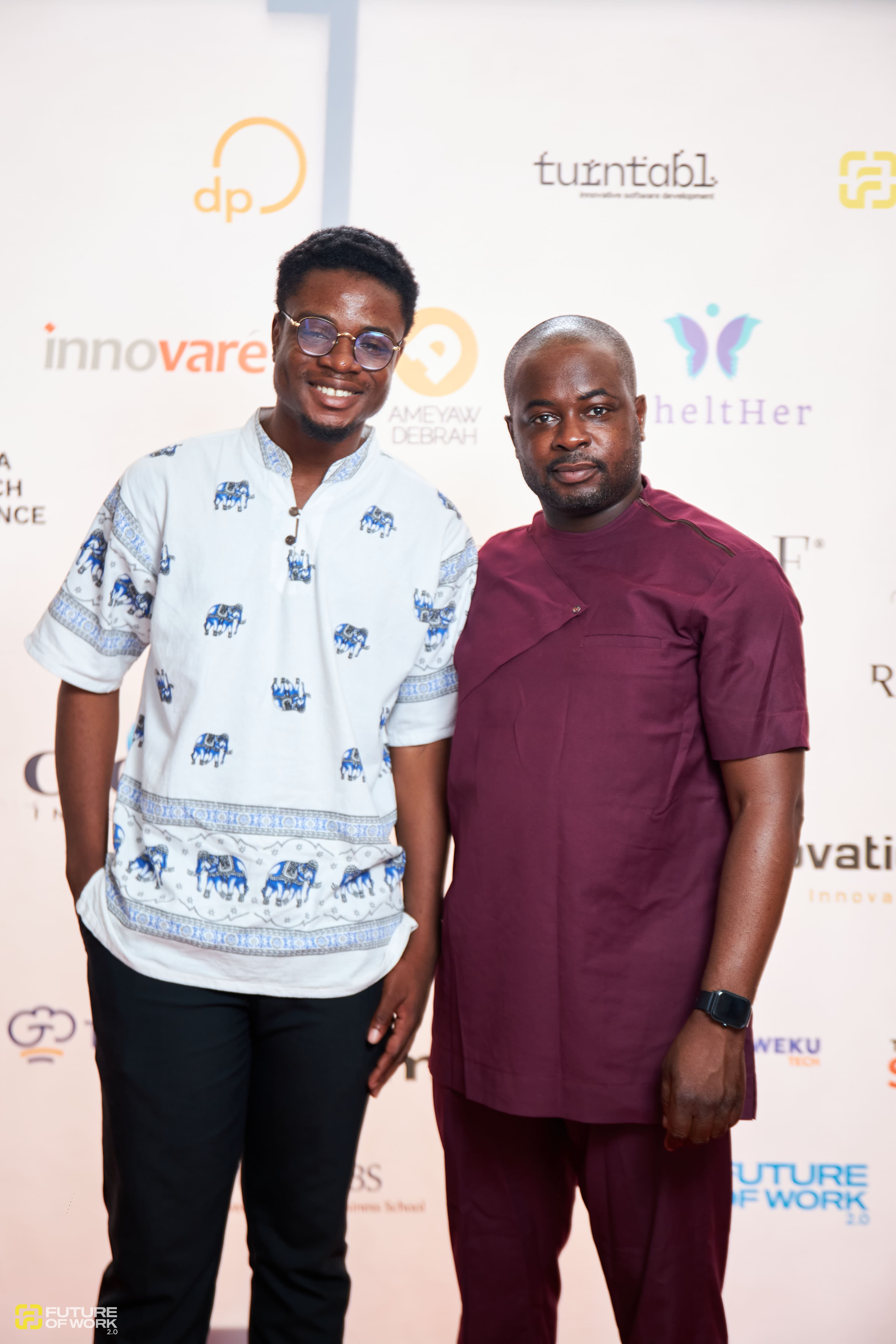 Tribute: Ernest Akakpo with mentor Isaac Aqua Newton